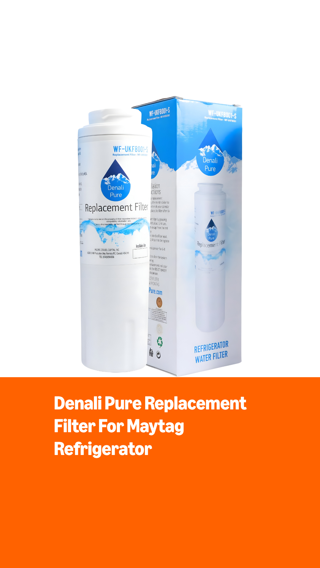 Amazon.com: Replacement for MFI2665XEM Refrigerator Water Filter